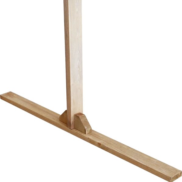 VidaXL Svatební oblouk Světle hnědá 225 x 95 x 226 cm [42019394]