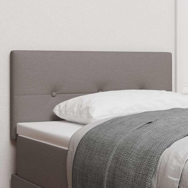 VidaXL Výškově nastavitelné čelo postele s čelo 100 cm textil [42007143] Barva: Modrá
