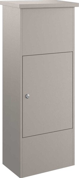 VidaXL Schránka na balíky s úložištěm 44,5 x 29 x 110,5 cm Ocel [874932] Barva: Nerezová ocel