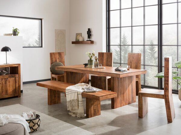 Židle Woodkings Terknini z mangového dřeva
