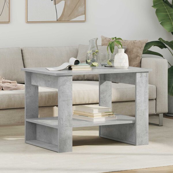 VidaXL Konferenční stolek 72 x 50 x 50 cm Kompozitní dřevo [8000195] Barva: Bílá