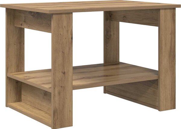 VidaXL Konferenční stolek 72 x 50 x 50 cm Kompozitní dřevo [8000195] Barva: Bílá