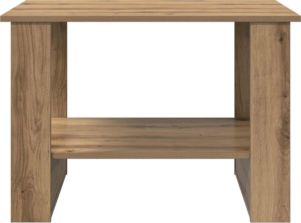 VidaXL Konferenční stolek 72 x 50 x 50 cm Kompozitní dřevo [8000195] Barva: Bílá