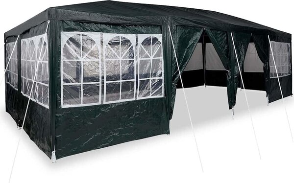 VidaXL Party Stan 800 x 400 x 266 cm Polyethylen [42003444] Barva: antracitová