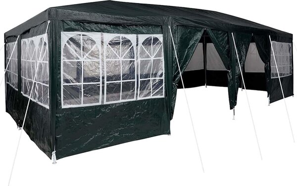 VidaXL Party Stan 800 x 400 x 266 cm Polyethylen [42003444] Barva: antracitová