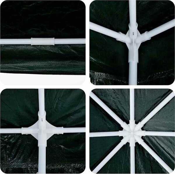 VidaXL Party Stan 800 x 400 x 266 cm Polyethylen [42003444] Barva: antracitová