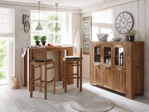 Hosana Home Barový stůl z masivu 100x100 Stark palisandrové dřevo