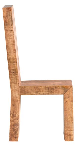 Židle Woodkings Terknini z mangového dřeva
