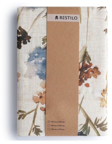 Krémový závěs 135x250 cm Flosi – Restilo