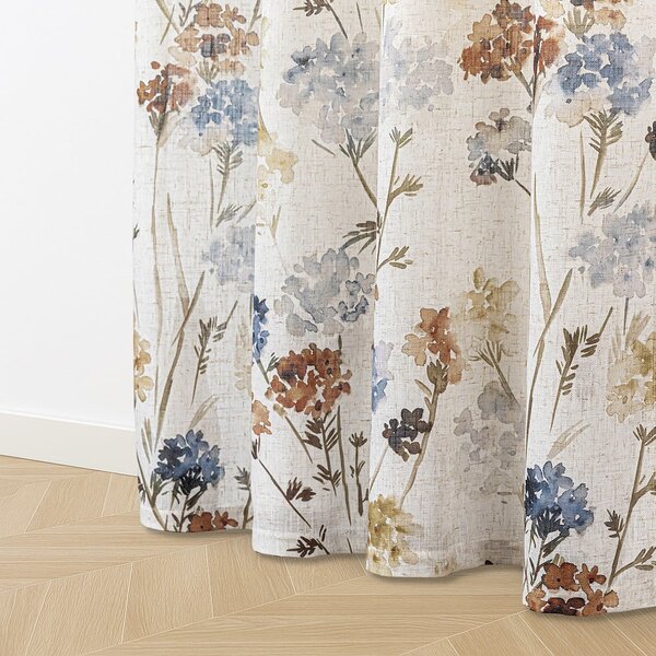 Krémový závěs 135x250 cm Flosi – Restilo