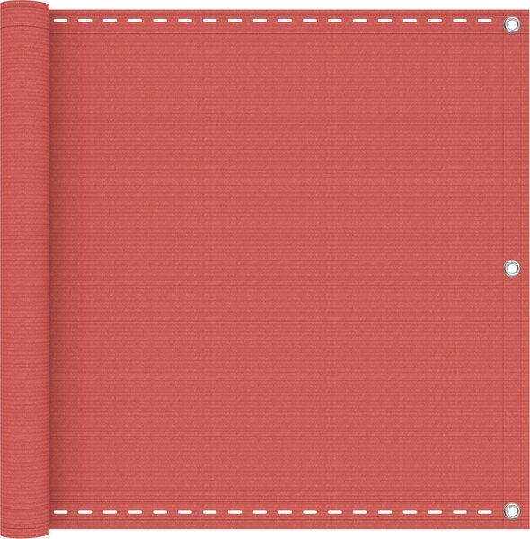 VidaXL Balkonová clona 90 x 700 cm HDPE a hliník [4003279] Barva: antracitová