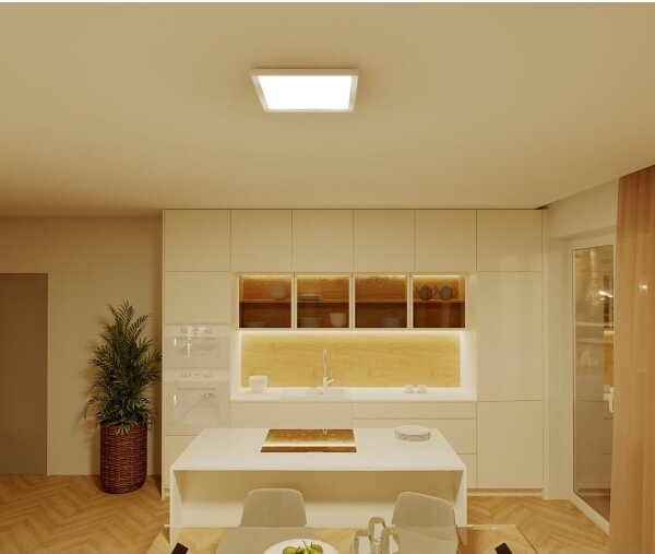 Philips - LED Stmívatelné stropní svítidlo LED/15W/230V 2700K 39,5x39,5 cm