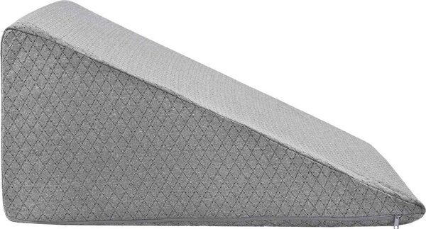 VidaXL Polštář na nohy 60 x 50 x 30 cm Měkký Paměťová pěna [42020195] Barva: Bílá