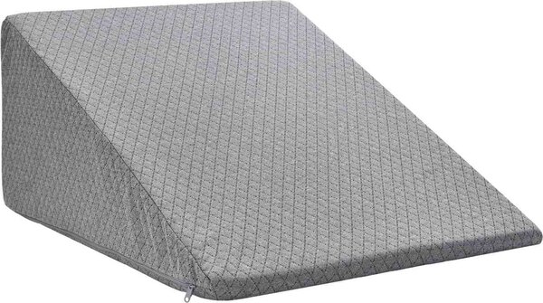 VidaXL Polštář na nohy 60 x 50 x 30 cm Měkký Paměťová pěna [42020195] Barva: Bílá