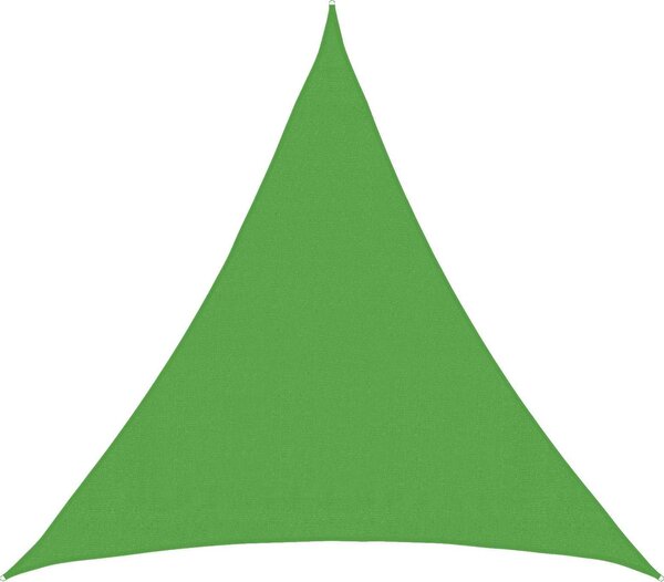 VidaXL Sluneční plachta 2 x 2 x 2 m HDPE Trojúhelníkový [42032742] Barva: světle šedá