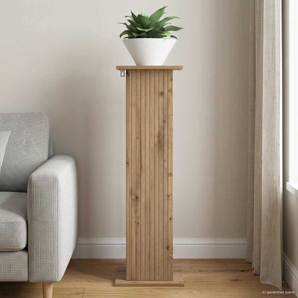 VidaXL Stojan na rostliny 30,5 x 30 x 100,5 cm [899760] Barva: Bílá