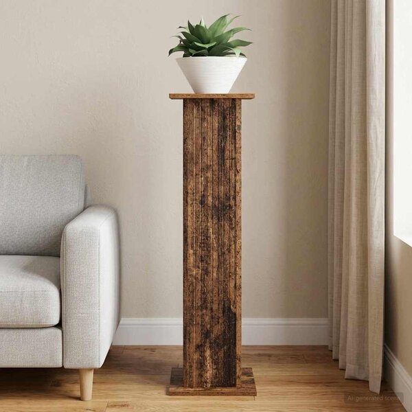 VidaXL Stojan na rostliny 30,5 x 30 x 100,5 cm [899760] Barva: Bílá