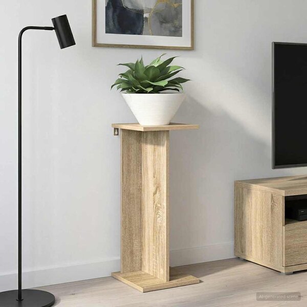 VidaXL Stojan na rostliny 25 x 25,5 x 60,5 cm [899672] Barva: Staré dřevo