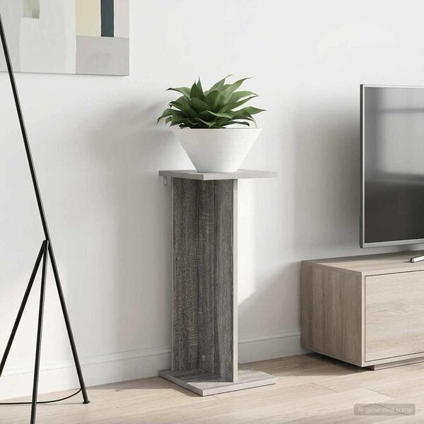 VidaXL Stojan na rostliny 25 x 25,5 x 60,5 cm [899672] Barva: Staré dřevo
