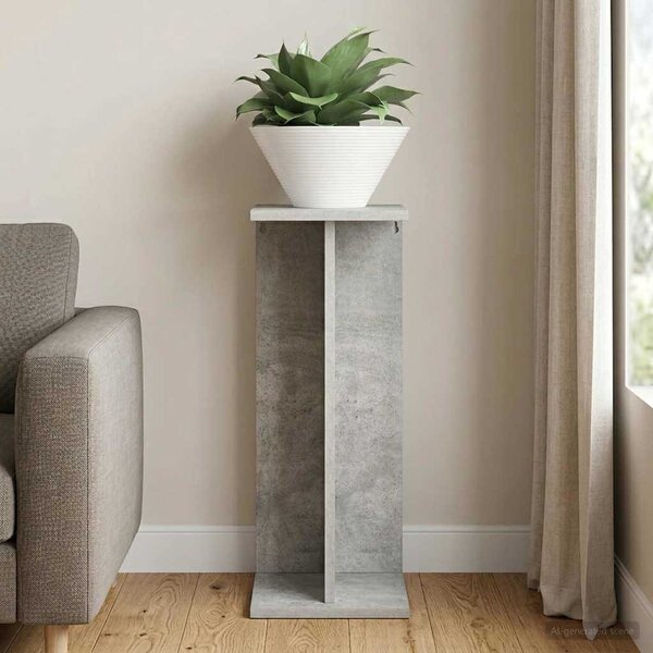 VidaXL Stojan na rostliny 25 x 25,5 x 60,5 cm [899672] Barva: Staré dřevo