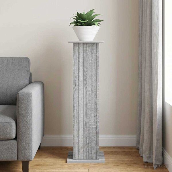 VidaXL Stojan na rostliny 30,5 x 30 x 100,5 cm [899760] Barva: Bílá