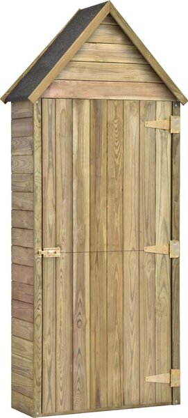 VidaXL Zahradní kůlna na nářadí 69,5x32x178 cm impregnovaná borovice [46358]