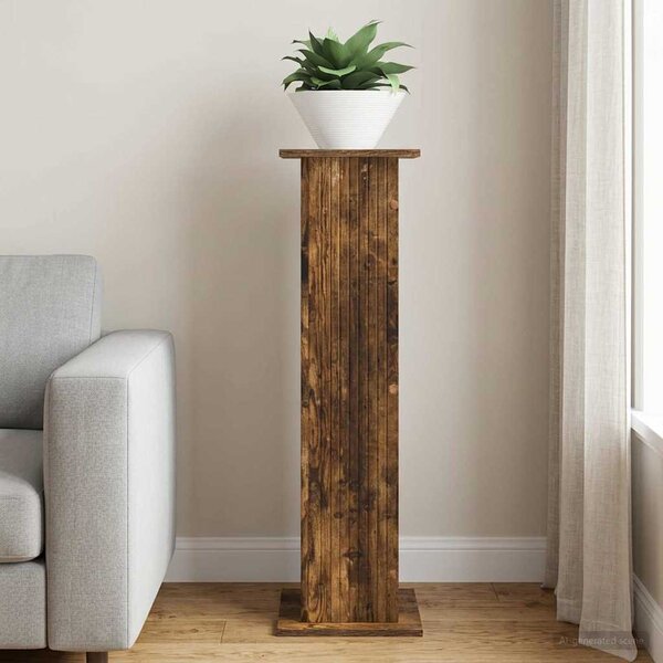 VidaXL Stojan na rostliny 30,5 x 30 x 100,5 cm [899760] Barva: Bílá