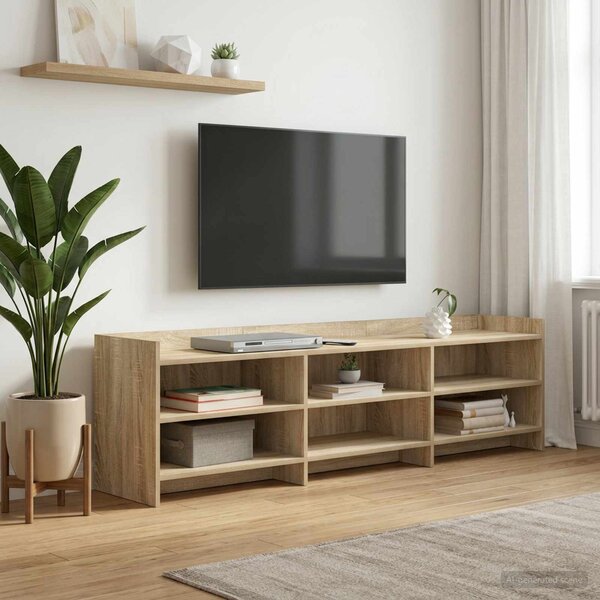 VidaXL Televizní skříň 168 x 33 x 47 cm Kompozitní dřevo [8011242] Barva: dub artisan