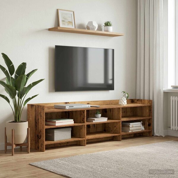 VidaXL Televizní skříň 168 x 33 x 47 cm Kompozitní dřevo [8011242] Barva: dub artisan