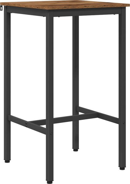 VidaXL Barový stůl 52 x 52 x 90 cm Kompozitní dřevo [8006125] Barva: dub artisan