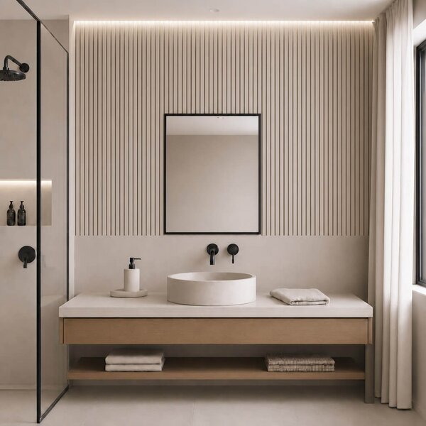 Baltica Design Aluma zrcadlo 40x60 cm obdélníkový černá 5904107933436