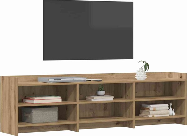 VidaXL Televizní skříň 168 x 33 x 47 cm Kompozitní dřevo [8011242] Barva: dub artisan