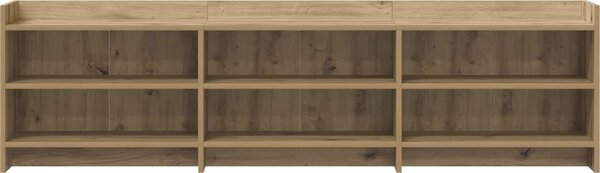VidaXL Televizní skříň 168 x 33 x 47 cm Kompozitní dřevo [8011242] Barva: dub artisan