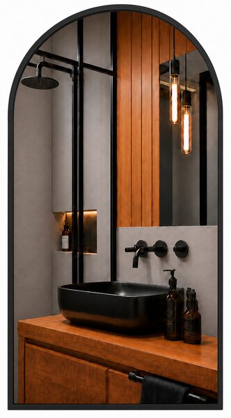 Baltica Design Aluma zrcadlo 50x70 cm černá 5904107933634