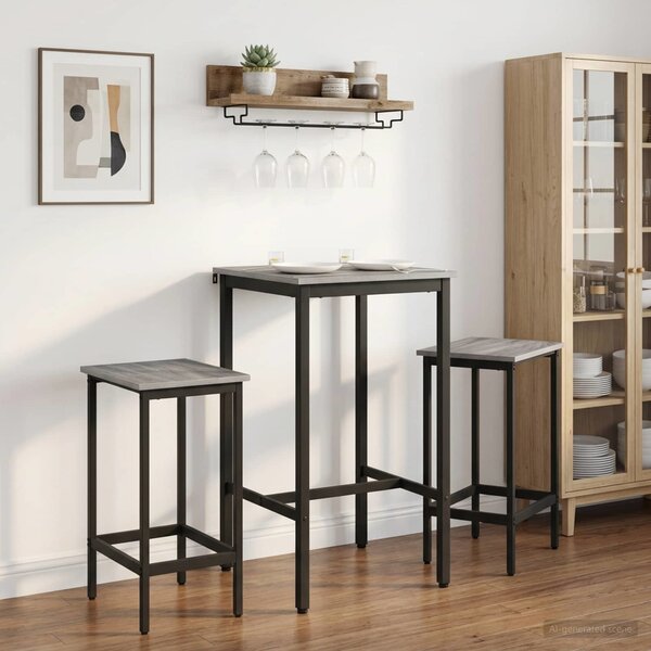 VidaXL Barový stůl 52 x 52 x 110 cm Kompozitní dřevo [8006143] Barva: dub artisan