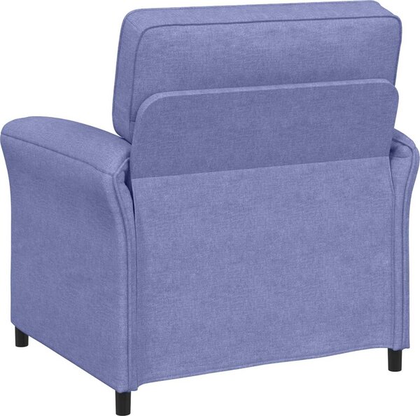 VidaXL Set pohovek 2 ks Textil [3424884] Barva: tmavě hnědá