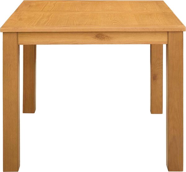 VidaXL Jídelní stůl 90 x 90 x 75 cm Masivní dubové dřevo Přírodní [42039176]
