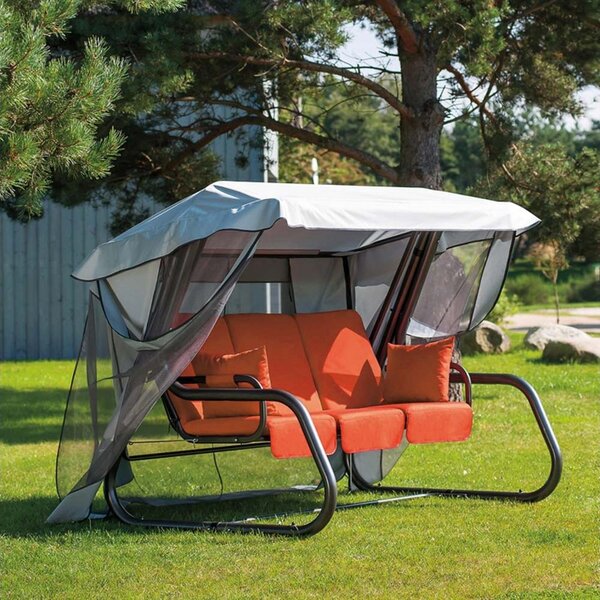 Zahradní houpačka Venezia s moskytiérou D001-04PB PATIO + 2 polštářky GRATIS 461141