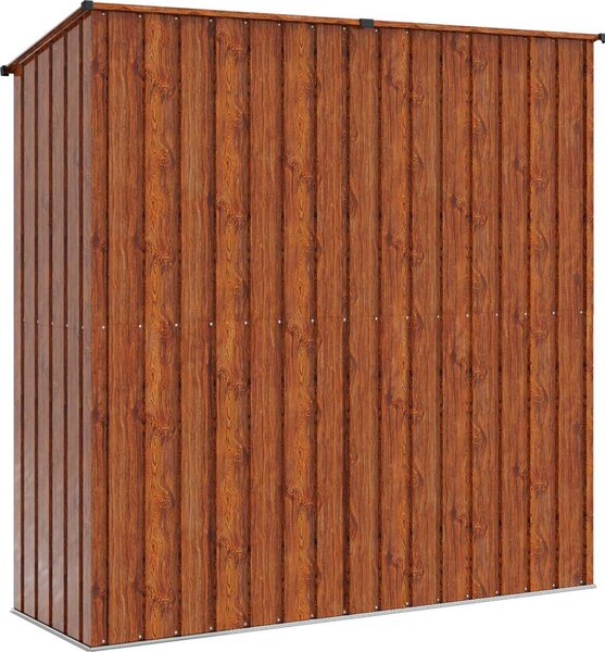 VidaXL Zahradní kůlny 203,5 x 73 x 200 cm Kov [42011302] Barva: Antracit