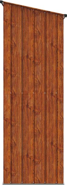 VidaXL Zahradní kůlny 203,5 x 73 x 200 cm Kov [42011302] Barva: Antracit