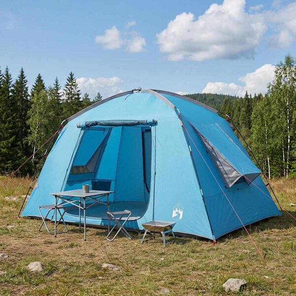 VidaXL Chata stan se střechou 300 x 210 x 156 cm Polyester [42028514] Barva: Armádní zelená