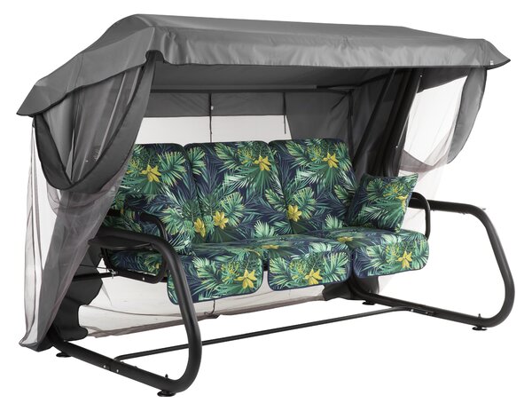 Zahradní houpačka Venezia s moskytiérou a bočními stolky G051-02PB PATIO 448529