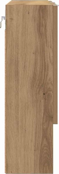 VidaXL Zrcadlová skříň 59 x 17 x 55 cm Kompozitní dřevo [883373] Barva: Staré dřevo