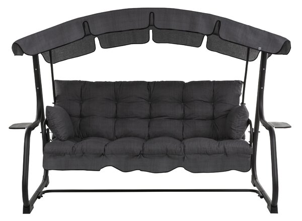 Zahradní houpačka Ravenna Black Editon s bočními stolky H024-07IB PATIO 448628