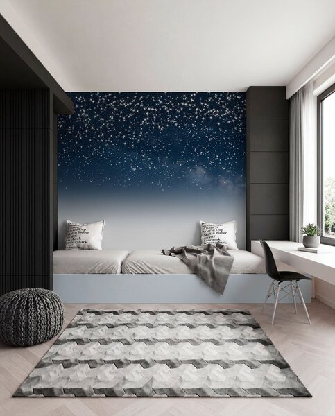 Fototapety Hvězdná noční obloha, měkký gradient, kosmický, souhvězdí, Fototapety space, w01797v1 : uwalls.cz