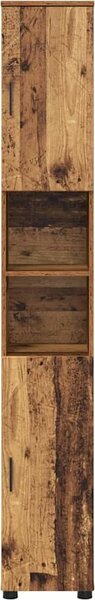 VidaXL Koupelnová skříň 30 x 35 x 192 cm [883342] Barva: Staré dřevo