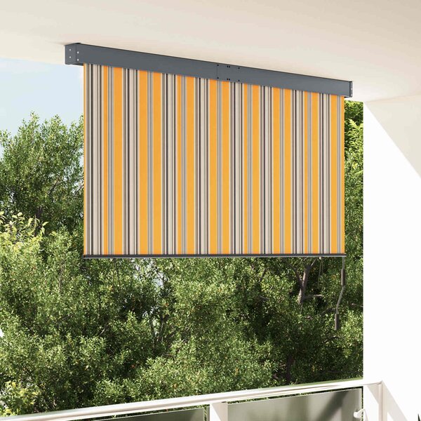 VidaXL Roleta 180 x 250 cm Textil a hliník [42037201] Barva: krémová