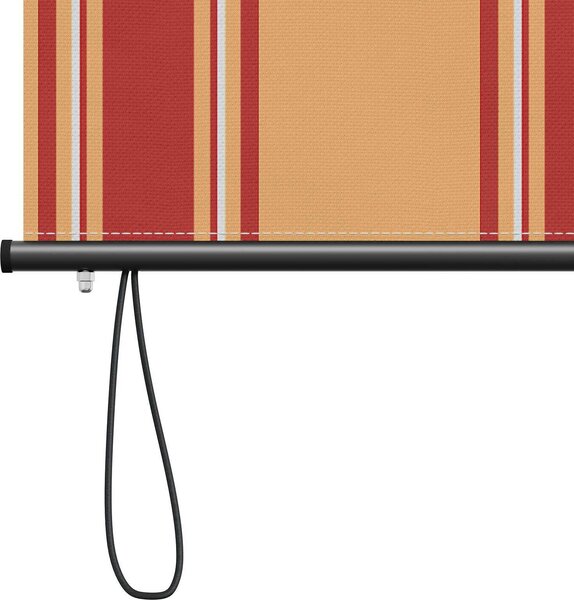 VidaXL Roleta 180 x 250 cm Textil a hliník [42037201] Barva: krémová