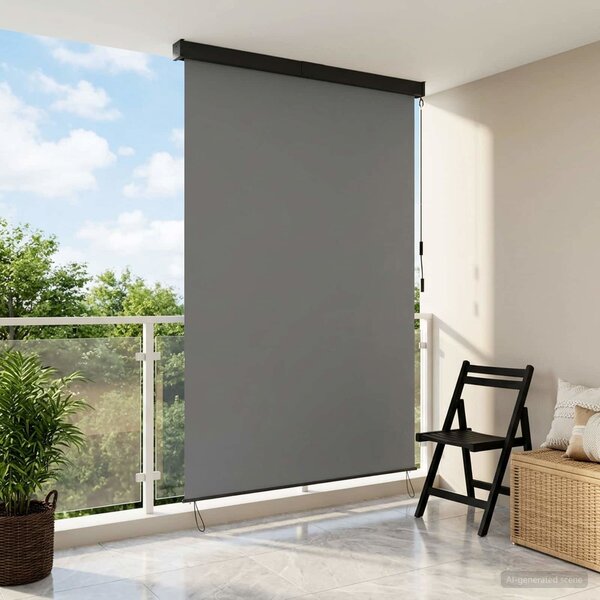 VidaXL Roleta 180 x 250 cm Textil a hliník [42037201] Barva: krémová