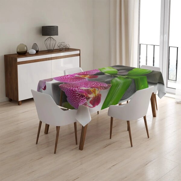 Sablio Ubrus Orchideje a kameny - 90x90 cm